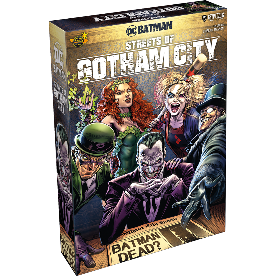 Dc Batman : Streets of Gotham City + Carte Red Hood Don't Panic Games
