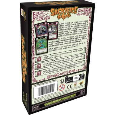 Sacrifice 666 - Jeux de société - Don t Panic Games