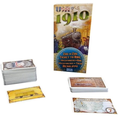 Les Aventuriers du Rail - Extension 1910 - Jeu de société - Days of Wonder