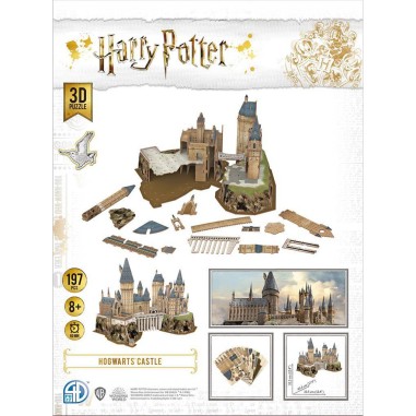 Harry Potter: Le Château de Poudlard 3D Puzzle - Jeux classiques - 4D Cityscape Worldwide Limited