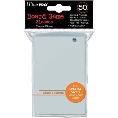 50 protège-cartes transparents 65 x 100 mm - Ultra Pro