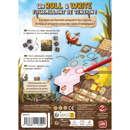 Marabunta Roll & Divide - Jeux de société - Space Cowboys
