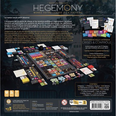Hegemony - Don't Panic Games - Jeux de société - Don t Panic Games