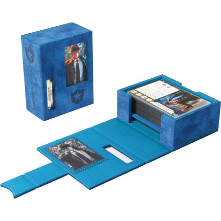 Gg : Arkham Jce Investigator Deck Tome Guardian Blue - Gamegenic