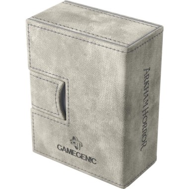 Gg : Arkham Jce Investigator Deck Tome Neutral Gray - Gamegenic