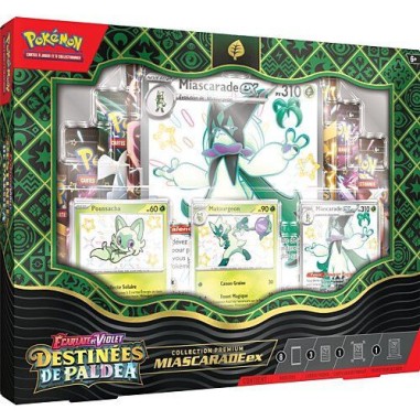 Coffret Collection Premium Palmaval EV4.5 Destinées de Paldea - Pokémon