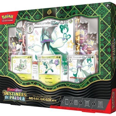 EV045: Coffret Premium Miascarade - Pokemon - Jeux de cartes - Pokémon