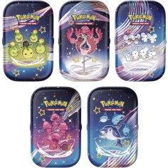 EV045: Lot des 5 Mini tin Destinées de Paldea - Pokemon - Jeux de cartes - Pokémon