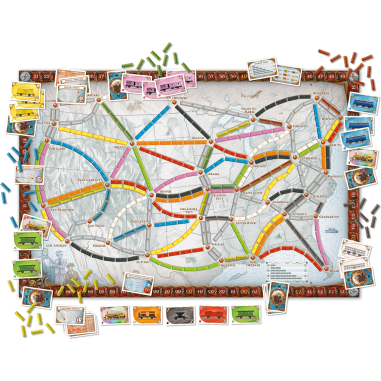 Les Aventuriers du Rail - Jeu de société - Days of Wonder
