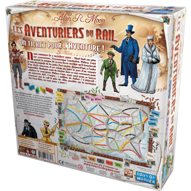 Les Aventuriers du Rail - Jeu de société - Days of Wonder