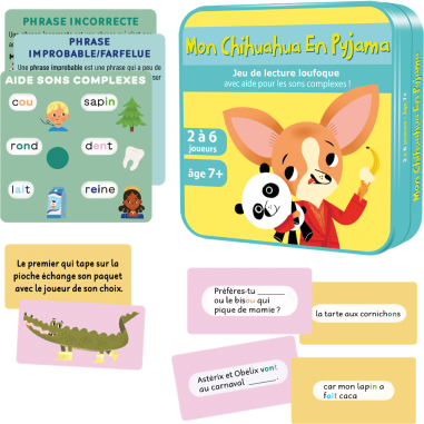 Mon Chihuahua en Pyjama - Jeux de société - Aritma