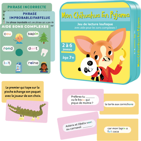 Mon Chihuahua en Pyjama - Jeux de société - Aritma