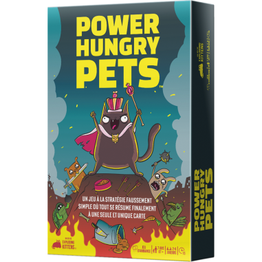 Power Hungry Pets - Jeux de société - Exploding Kittens