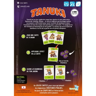 Tanuki - Jeux de société - Synapses Games