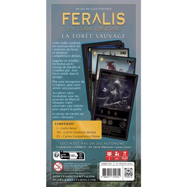 Feralis En Terres Obscures : La Forêt Sauvage - Extension - Jeux de société - Don t Panic Games