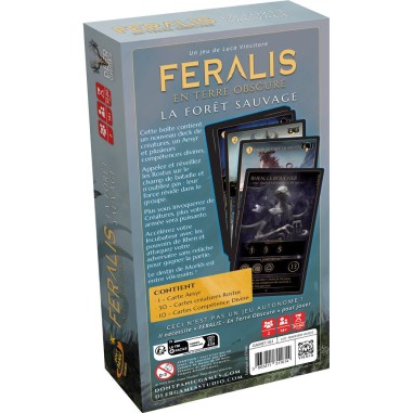 Feralis En Terres Obscures : La Forêt Sauvage - Extension - Jeux de société - Don t Panic Games