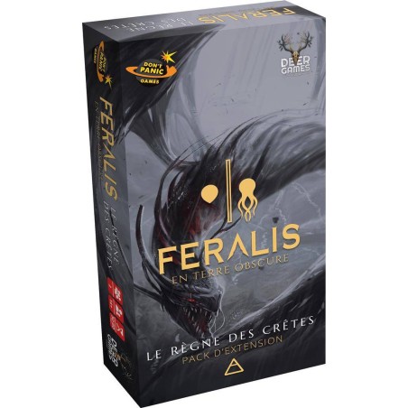 Feralis En Terres Obscures : Le Règne Des Crètes - Extension - Jeux de société - Don t Panic Games