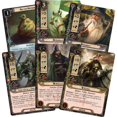 Le Seigneur des Anneaux Jce - Les Cavaliers du Rohan - Jeux de cartes - Fantasy Flight Games