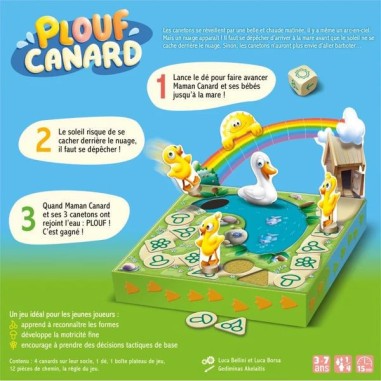 Plouf Canard - Jeu de société enfant - Gigamic