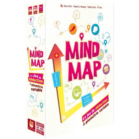 Mind Map - Sorry we are French - Jeux de société - Gigamic