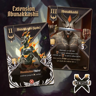 Gosu X - Extension Abunakkashii - Sorry we are French - Jeux de société - Gigamic