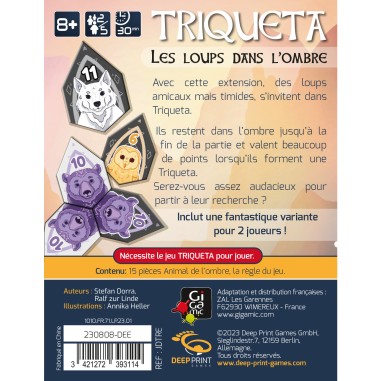 Triqueta - Extension Les Loups dans l'Ombre - Jeux de société - Gigamic