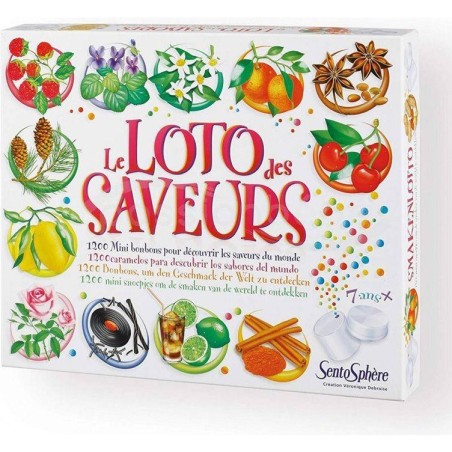 Le Loto des Saveurs - Jeu de société - / création Véronique Debroise - Sentosphère