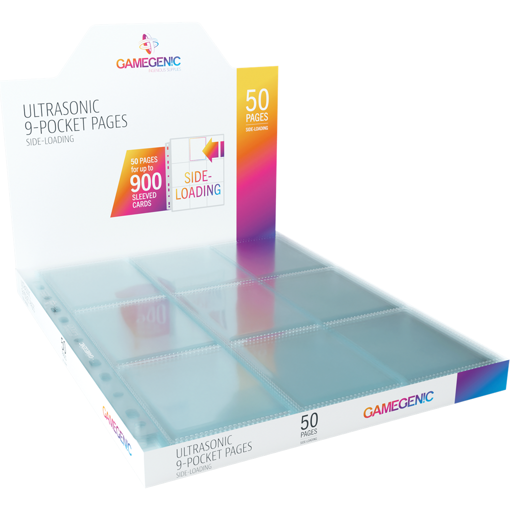 Gg : 50 Pages 9 Pocket Ultrasonic Sideload Gamegenic