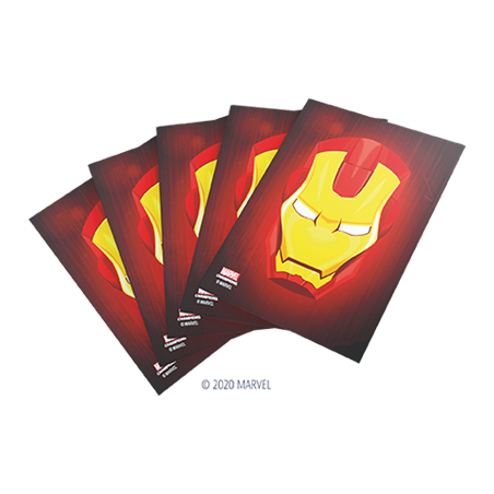 Protège cartes 50 sleeves Marvel Champions Iron Man - Gamegenic