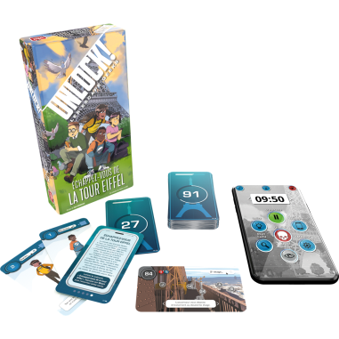 Unlock! Escape Geeks : Échappe-toi de la Tour Eiffel - Jeux de société - Asmodée