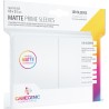 Protège cartes 100 Sleeves Prime Blanc 66 x 91 mm - Gamegenic