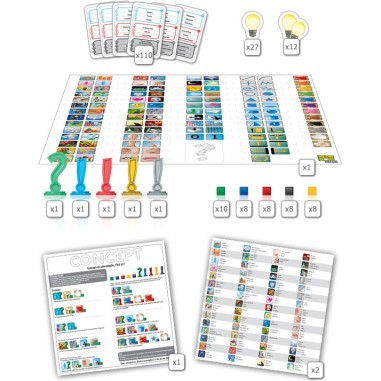 Concept - jeu d'ambiance et de réflexion - Asmodée - Repos Production