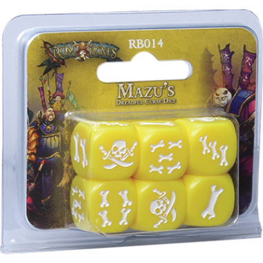 Rum & Bones : Redoutable Fléau Mazu - Set de Dés - Edge Entertainment