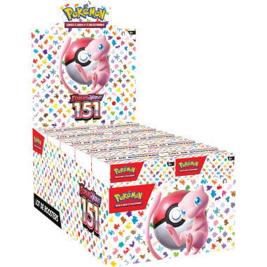 Pokémon EV3.5 : Bundle de 6 boosters Pokémon 151 - Asmodée