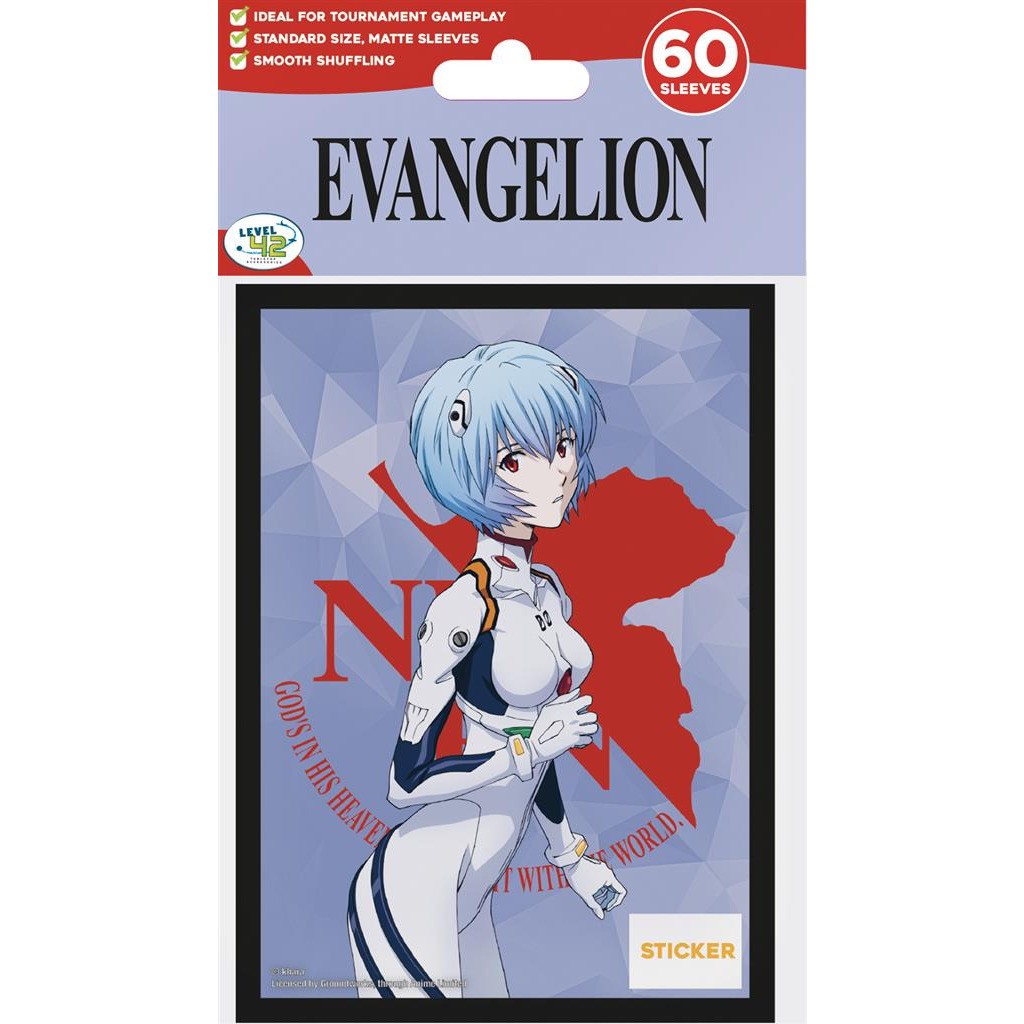 Evangelion Sleeve : Rei Sleeves Don't Panic Games