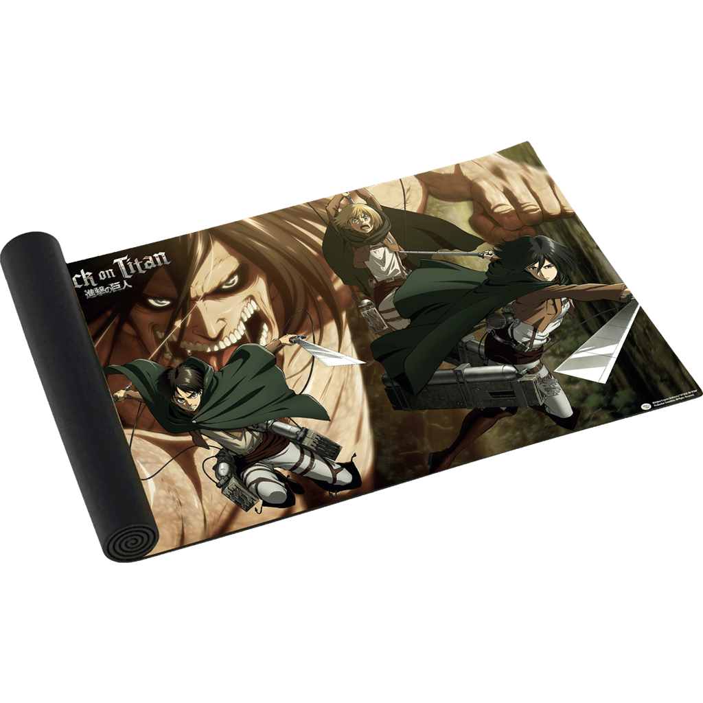 Attack On Titan Tapis De Jeu Attack Titan Don't Panic Games