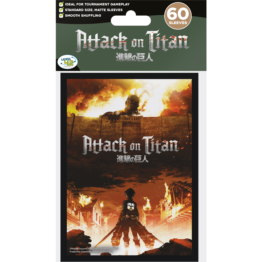 L'Attaque des Titans : The Wall Sleeves Don't Panic Games