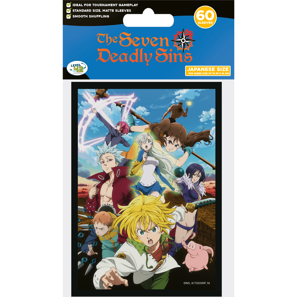Seven Deadly Sins : Battle Team Sleeves Don't Panic Games