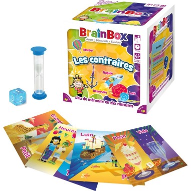 Brainbox les contraires - jeu éducatif - Bezzerwizzer Studio
