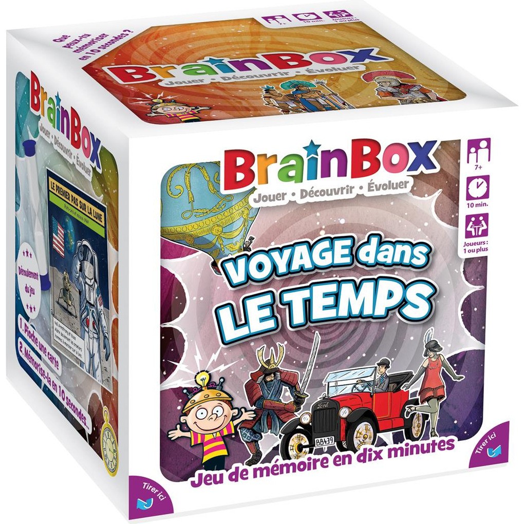 BrainBox : Voyage dans le Temps Refresh The Green Board Game
