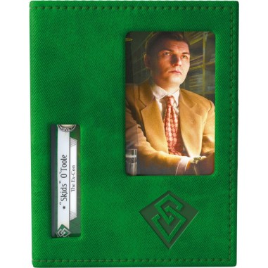 Boite range cartes Arkham Jce Invest. Deck Book Guardian Green - Gamegenic