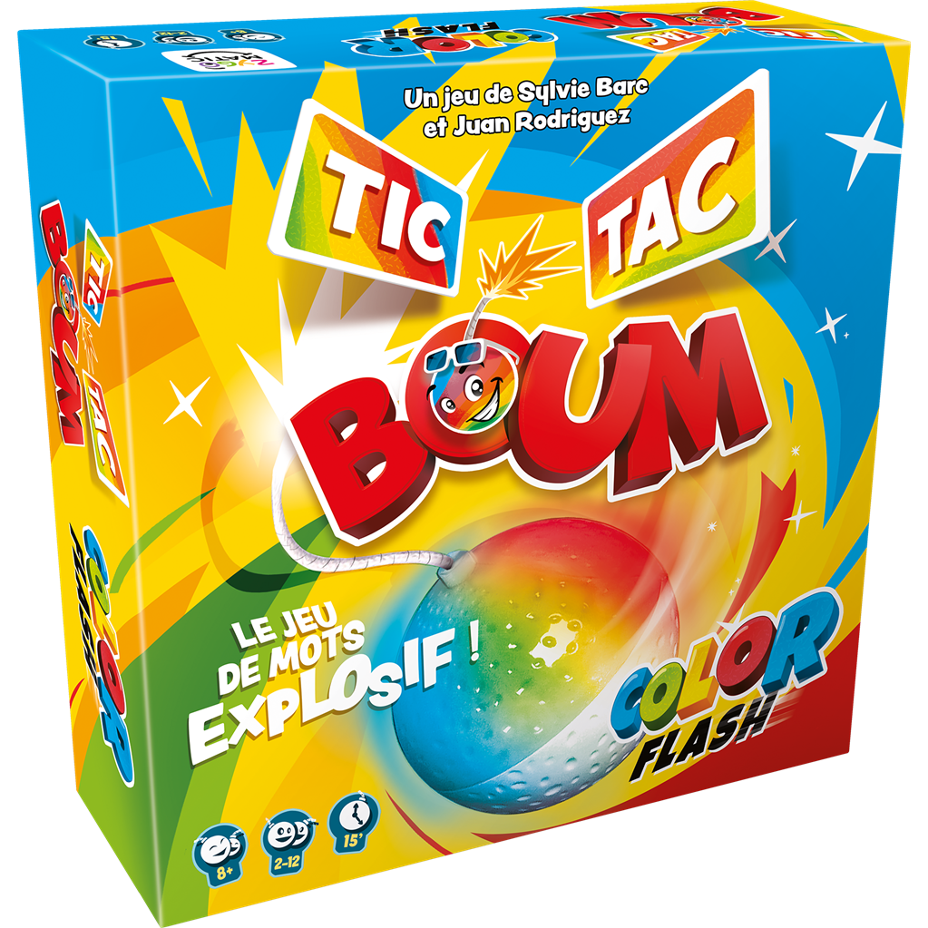 Tic Tac Boum Color Flash Asmodée
