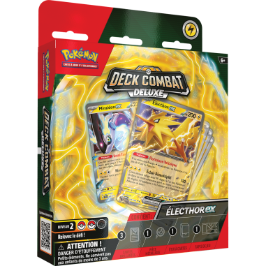 : Deck de Combat Deluxe Feunard‑Ex - Pokémon