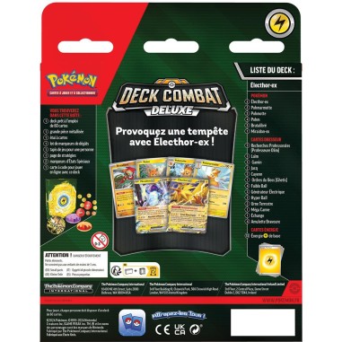 : Deck de Combat Deluxe Feunard‑Ex - Pokémon