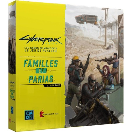 Cyberpunk 2077 : Families and Outcasts - Extension - Jeux de société - Cmon