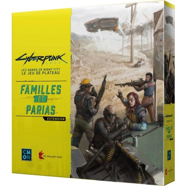 Cyberpunk 2077 : Families and Outcasts - Extension - Jeux de société - Cmon