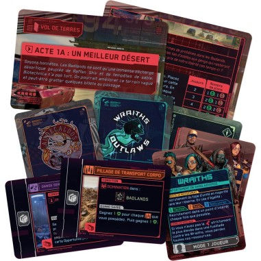 Cyberpunk 2077 : Families and Outcasts - Extension - Jeux de société - Cmon