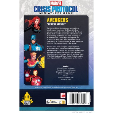Marvel Crisis Protocol : Avengers - Affiliation Pack - Jeux de société - Atomic Mass Games