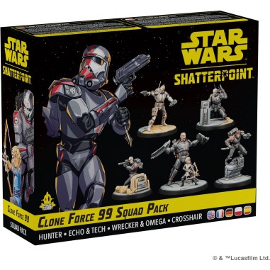 Sw Shatterpoint : Clone Force 99 - Set d’Esc. - Atomic Mass Games