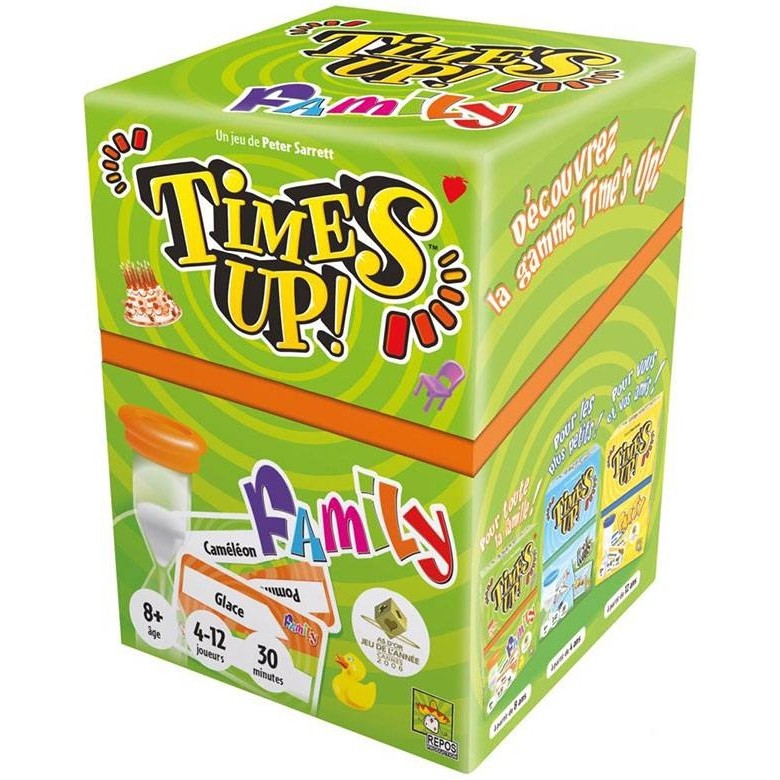 Time's Up Family jeu d'ambiance familial Repos Production